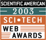 Scientific American 2003 SciTech Web Awards